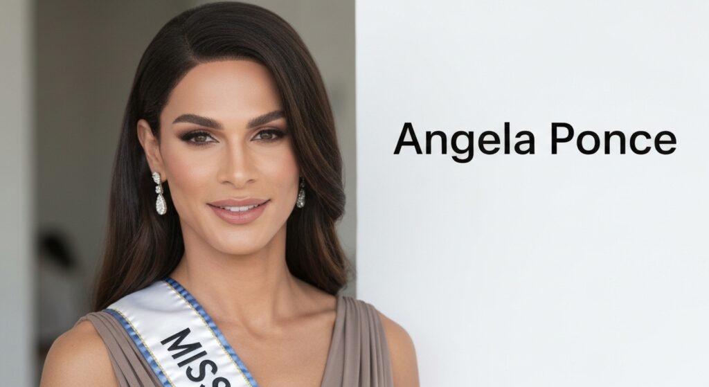 Angela Ponce, première miss espagne transgenre et impact social sans aucun texte