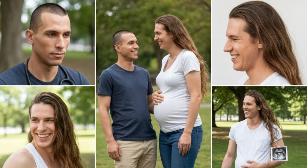 Couple transgenre enceinte : parcours, soins et enjeux sans aucun texte
