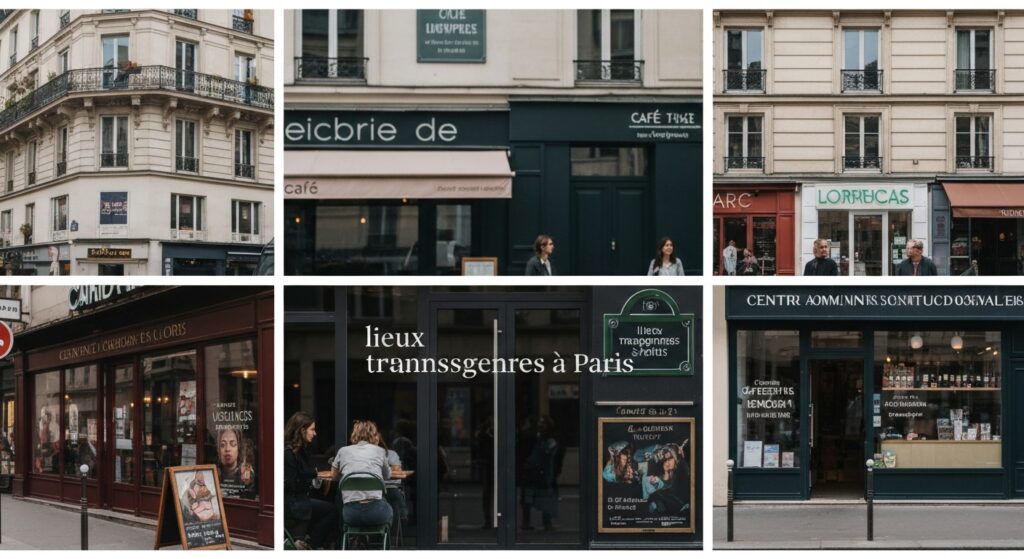 Lieux transgenres à paris : réseaux, services et adresses sans aucun texte