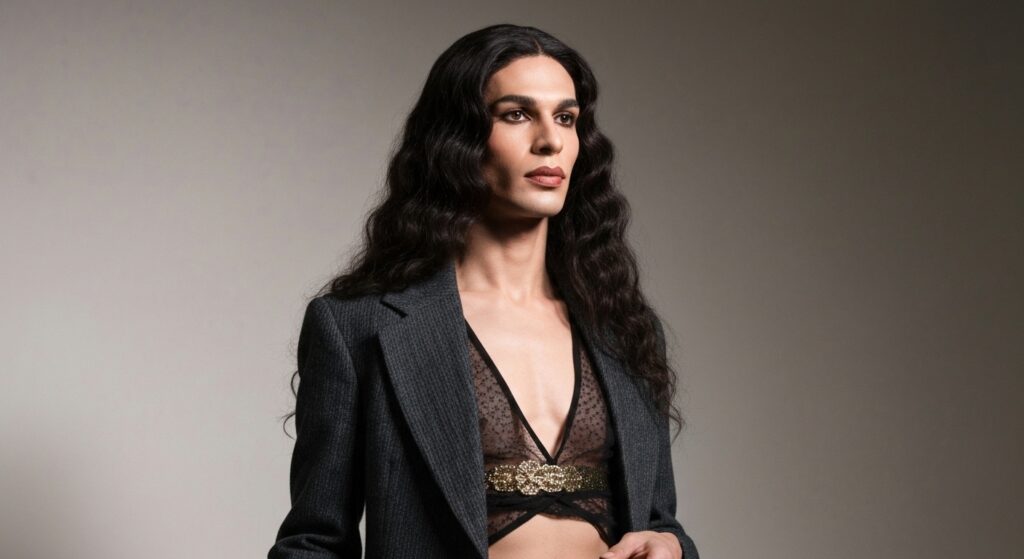 Mannequin transgenre femme : identité, enjeux et influence dans la mode sans aucun texte