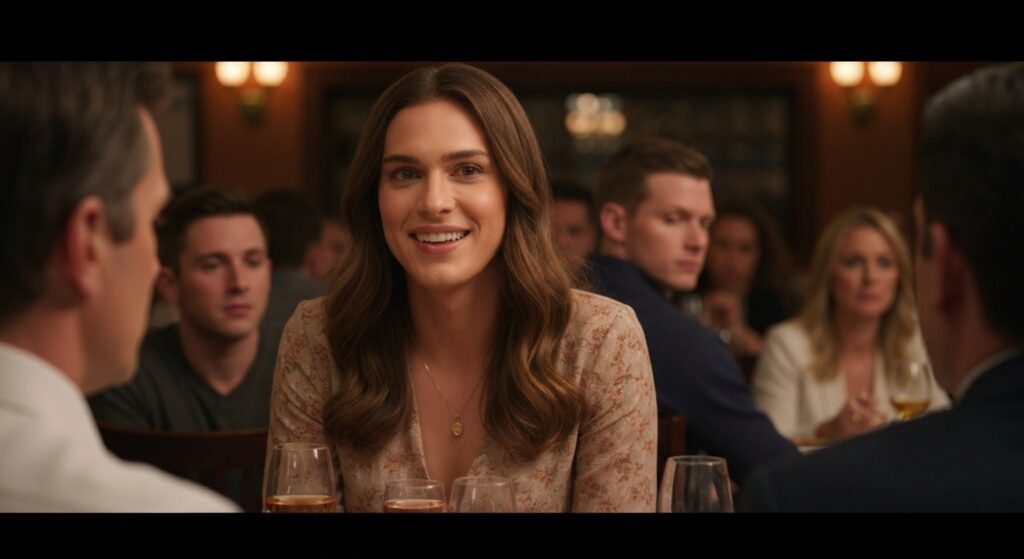 Britanie à un dîner presque parfait : visibilité transgenre sur W9 sans aucun texte