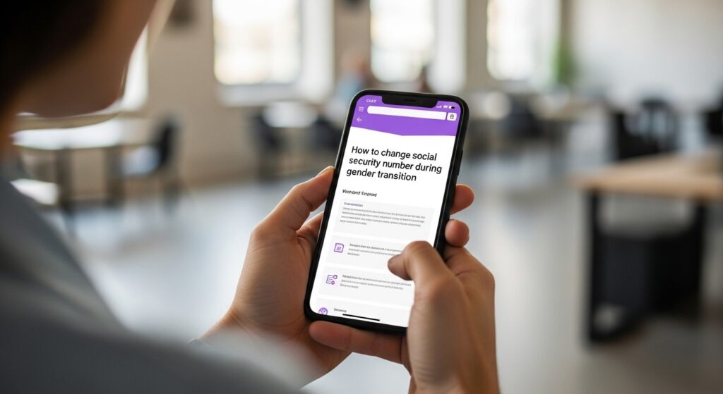 Comment changer son numéro de sécurité sociale lors d'une transition de genre sans aucun texte