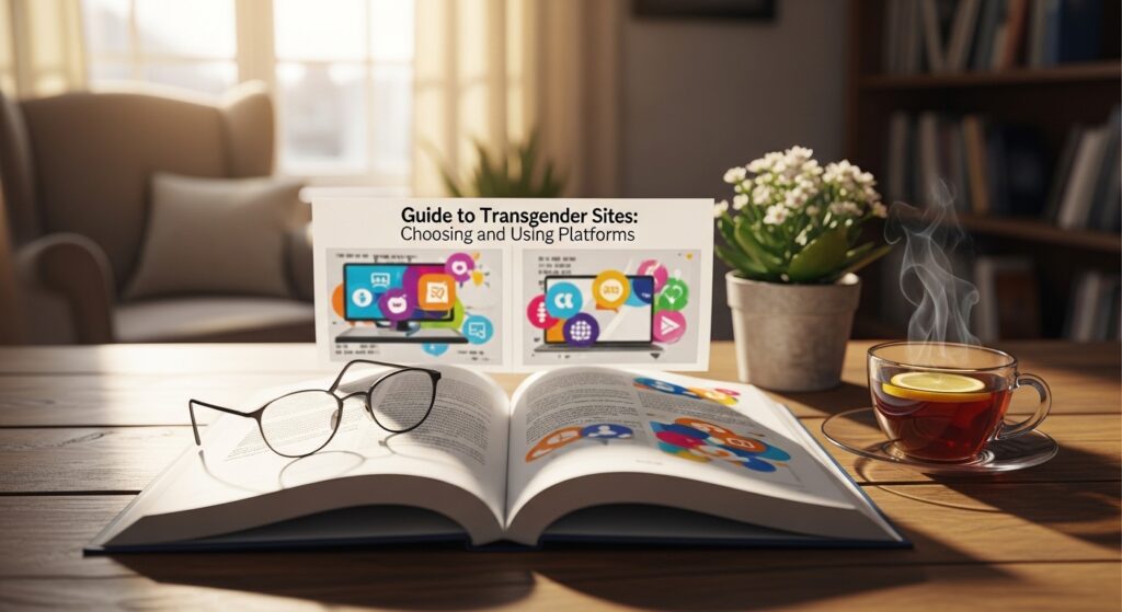 Guide des sites pour transgenre : choisir et utiliser les plateformes sans aucun texte