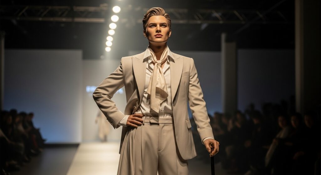 Mannequin transgenre homme : parcours, défis et visibilité dans la mode sans texte
