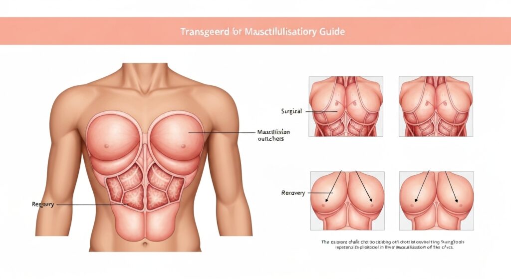 Torsoplastie transgenre : guide complet de la masculinisation du torse sans aucun texte