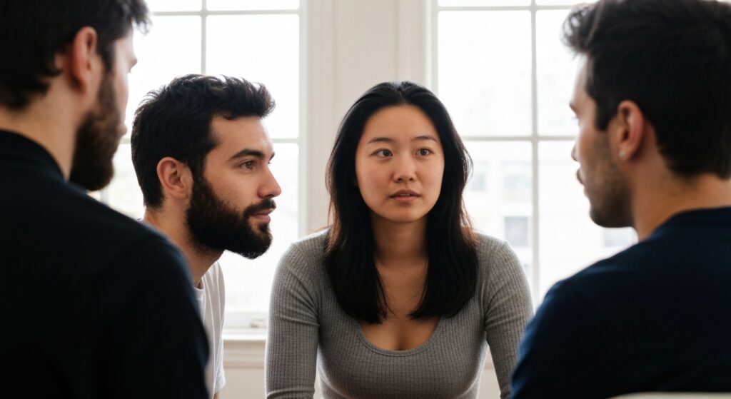 Comment nommer une femme ayant plusieurs partenaires masculins sans aucun texte